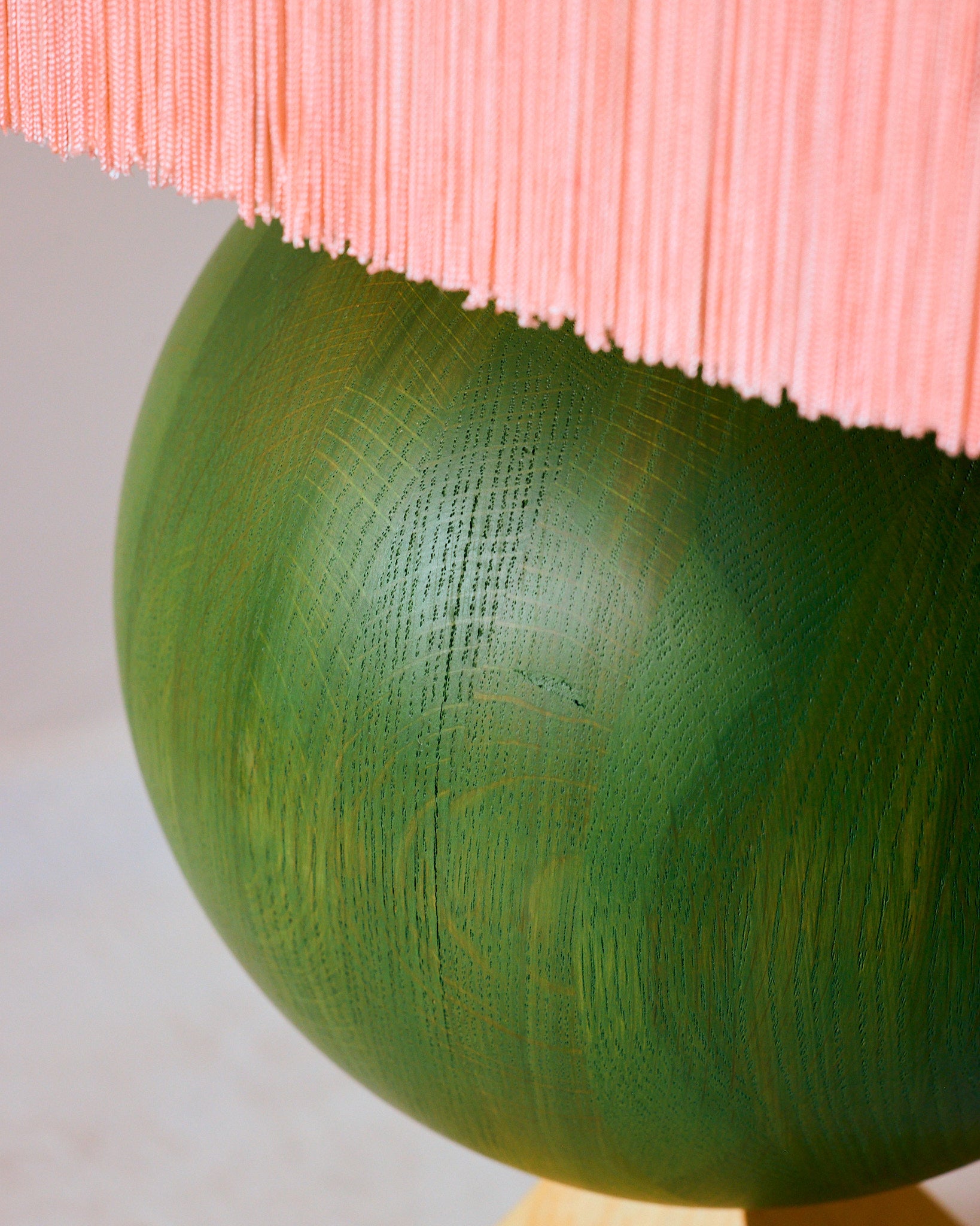 Solid Wood Stack Lamp