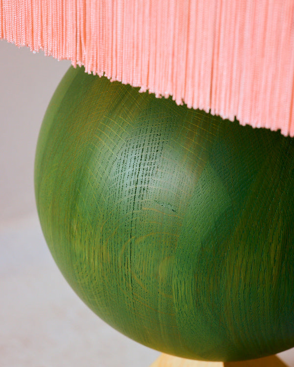 Solid Wood Stack Lamp