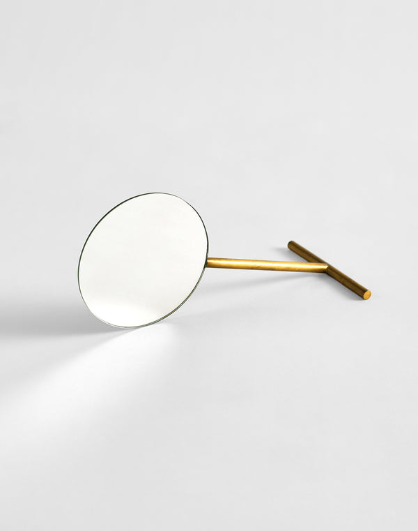 Brass Hand Mirror