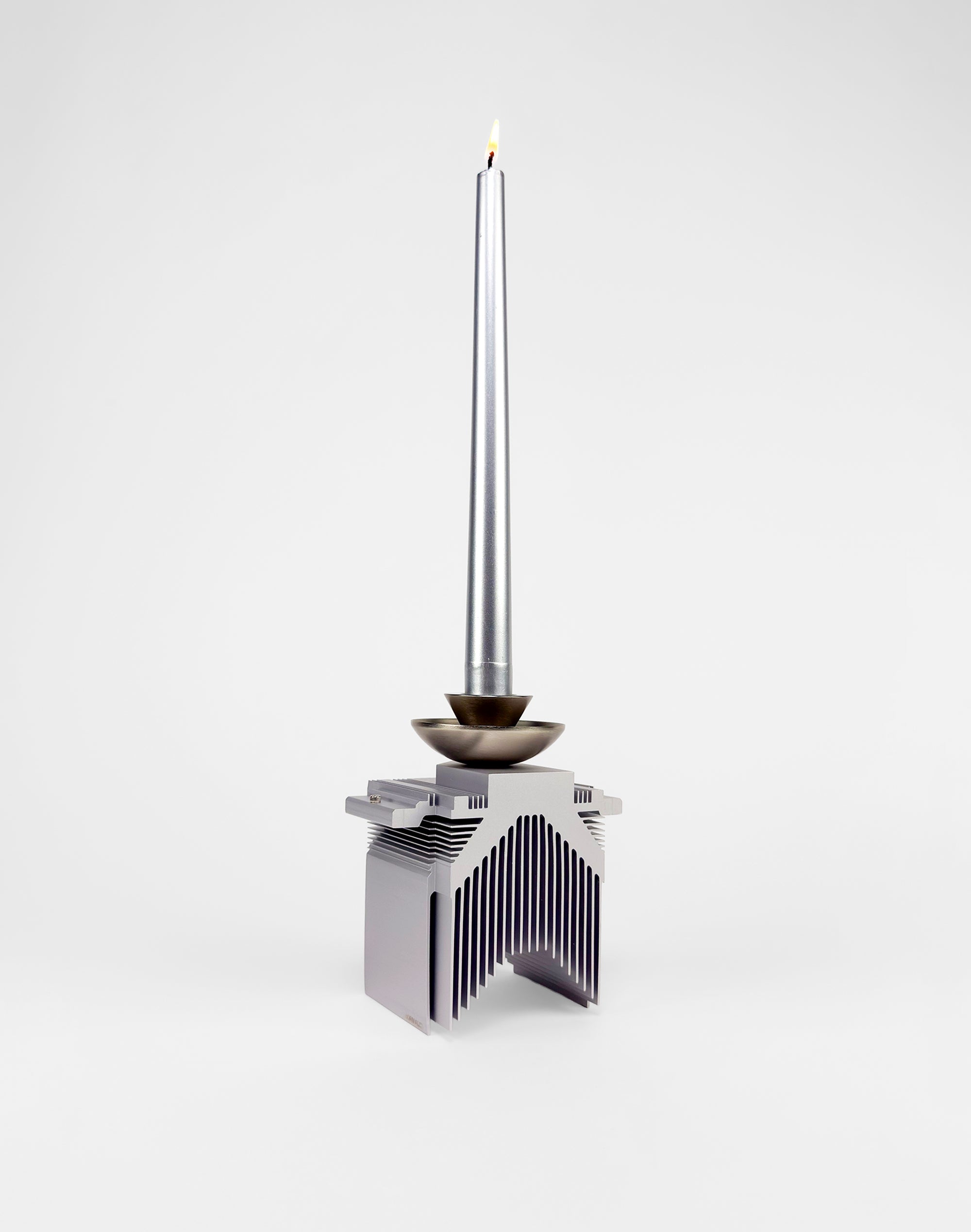 CPU Cooler Candle Stand – Silver