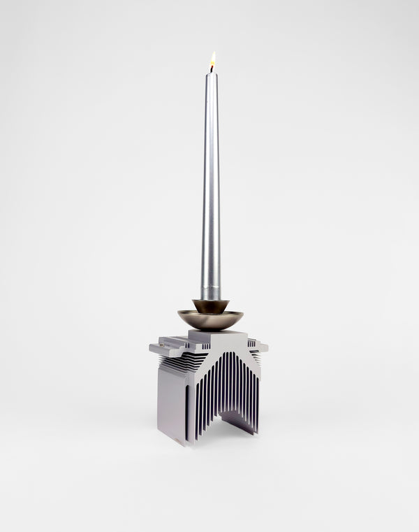 CPU Cooler Candle Stand – Silver