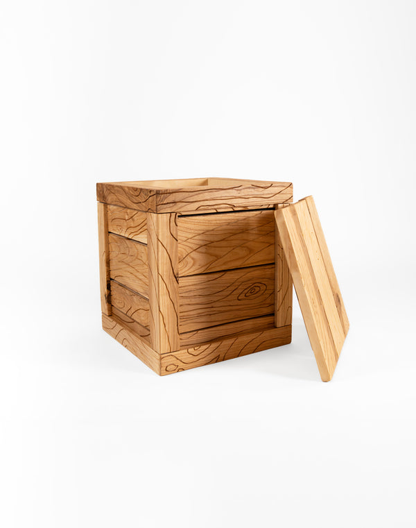 Crate Side Table