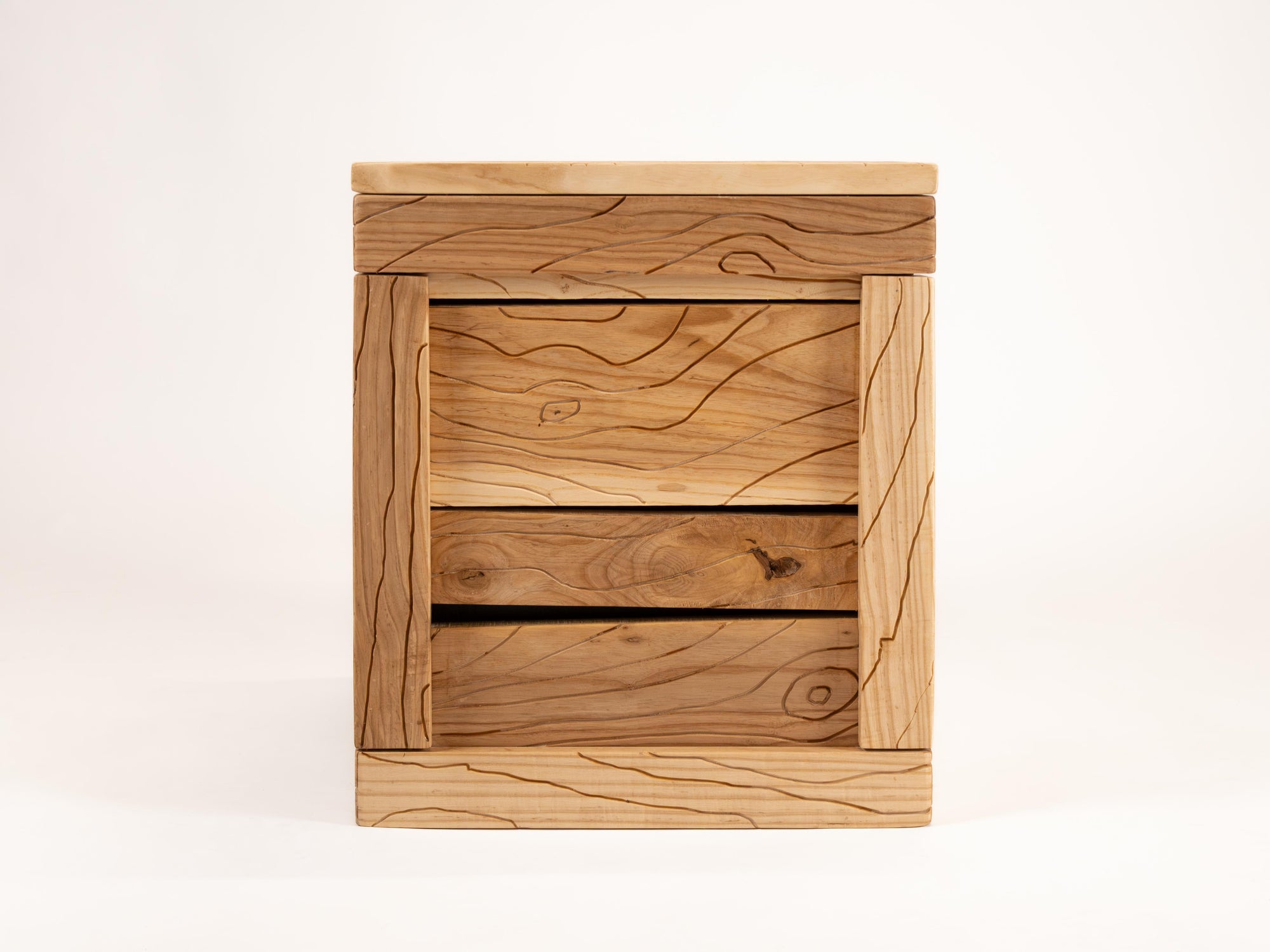Crate Side Table