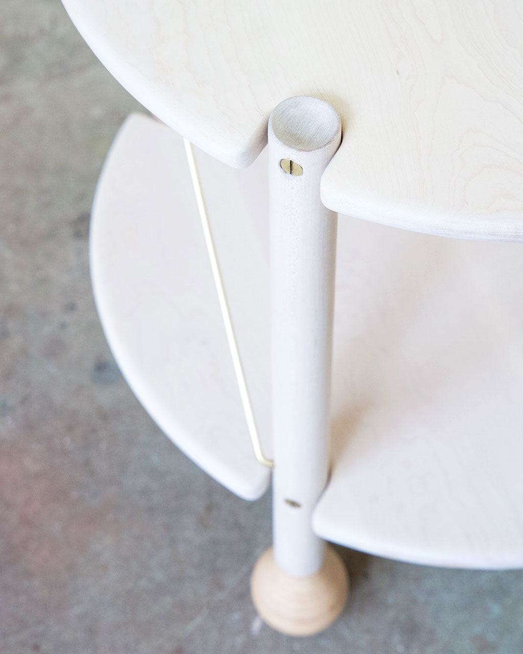 Teardrop End Table