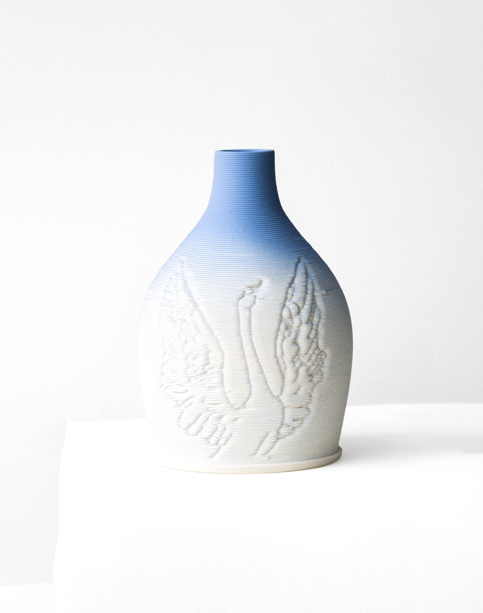 Swan in Indigo