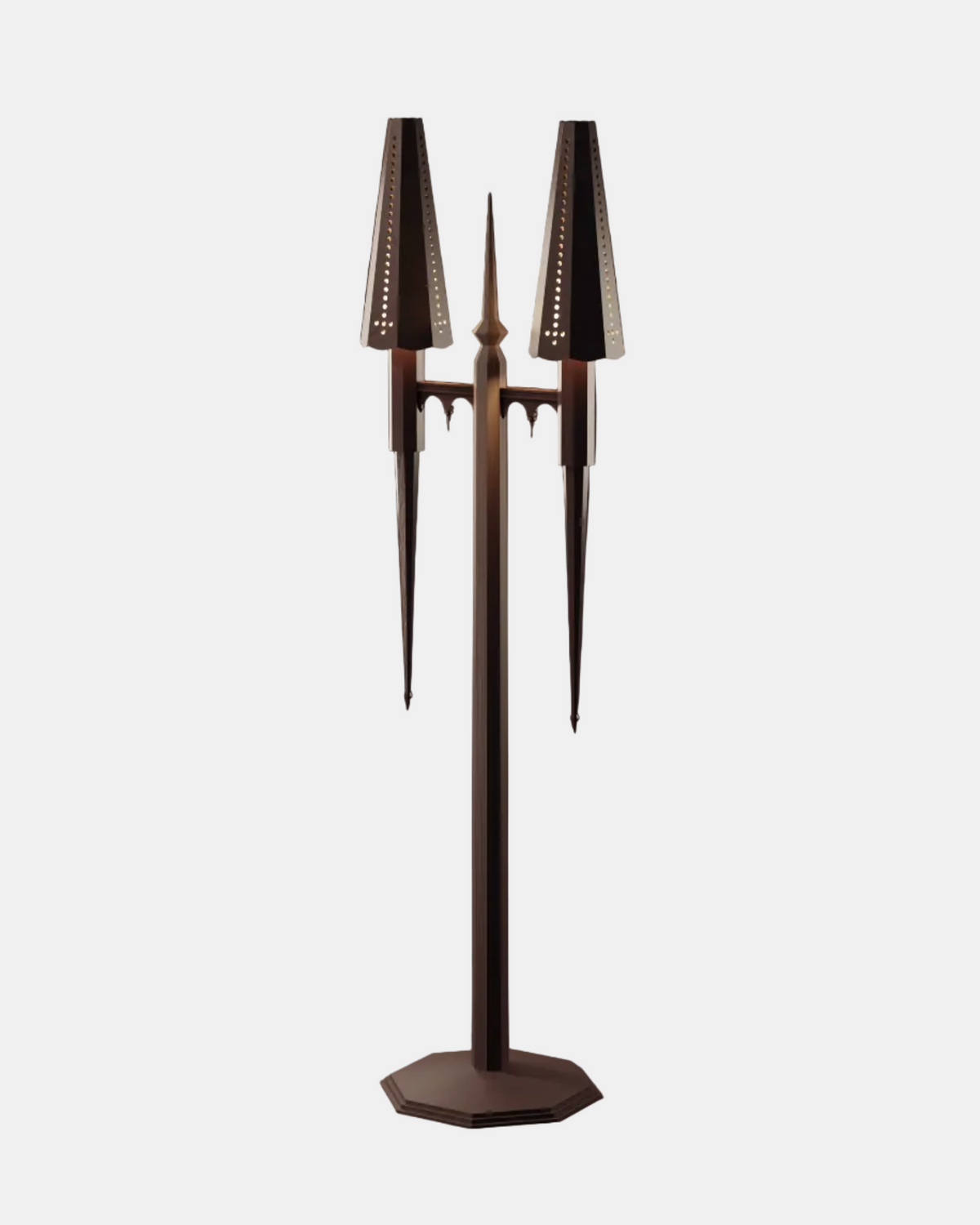 Dual Steeple Lamp