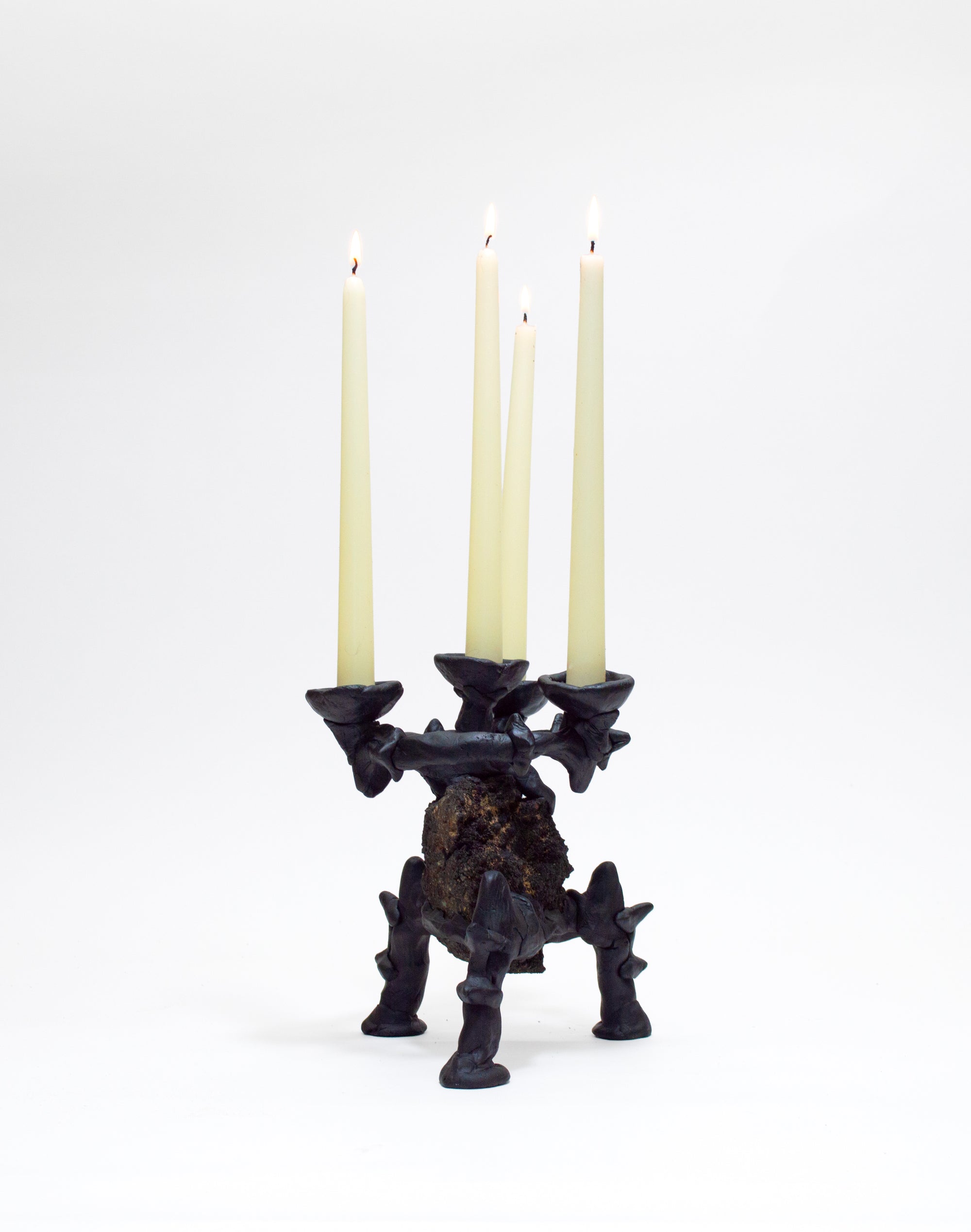 Asphalt Candle Holder 004