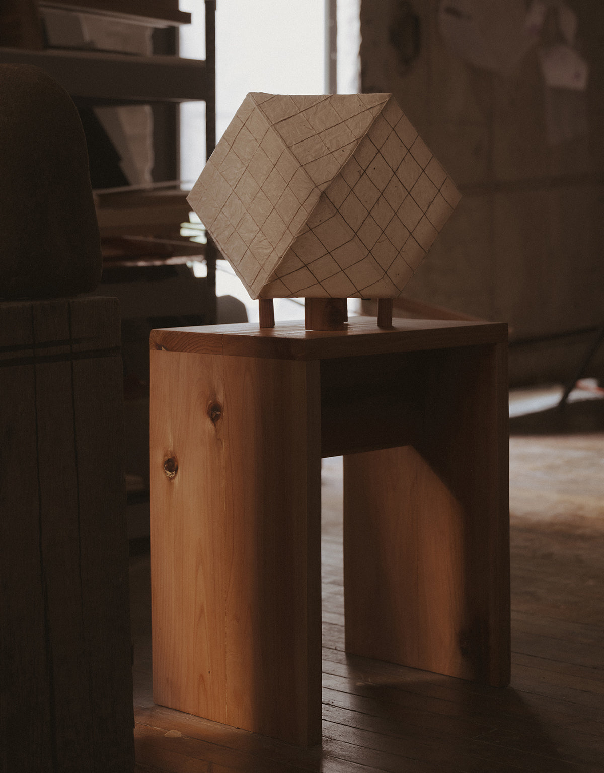 Cedar Wood Stool
