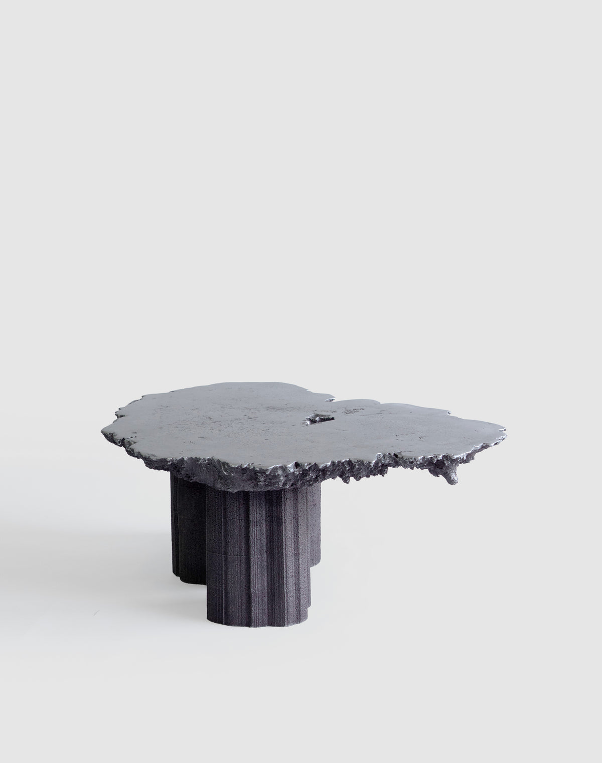 The Burl Table – Large Aluminum
