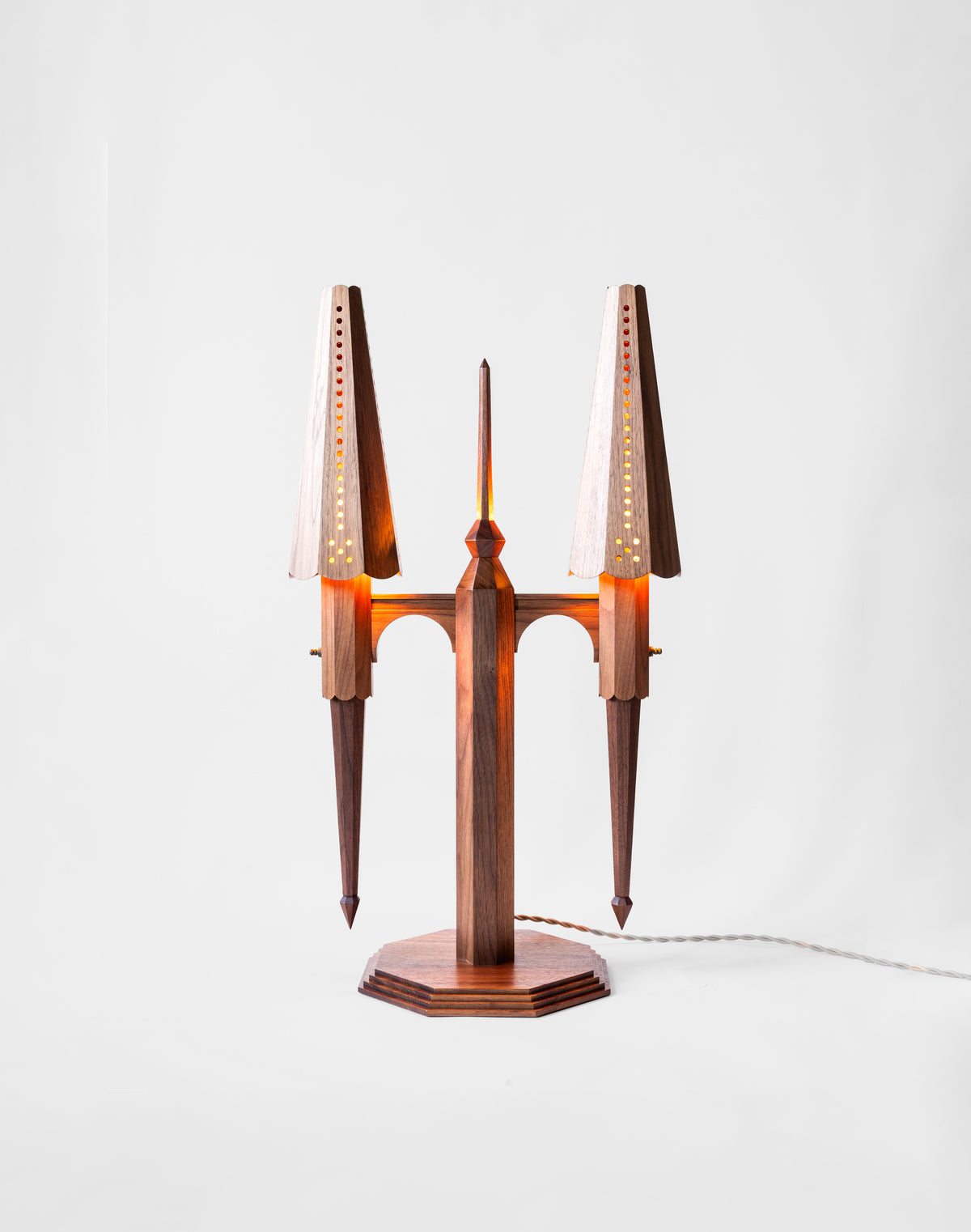 Dual Steeple Lamp