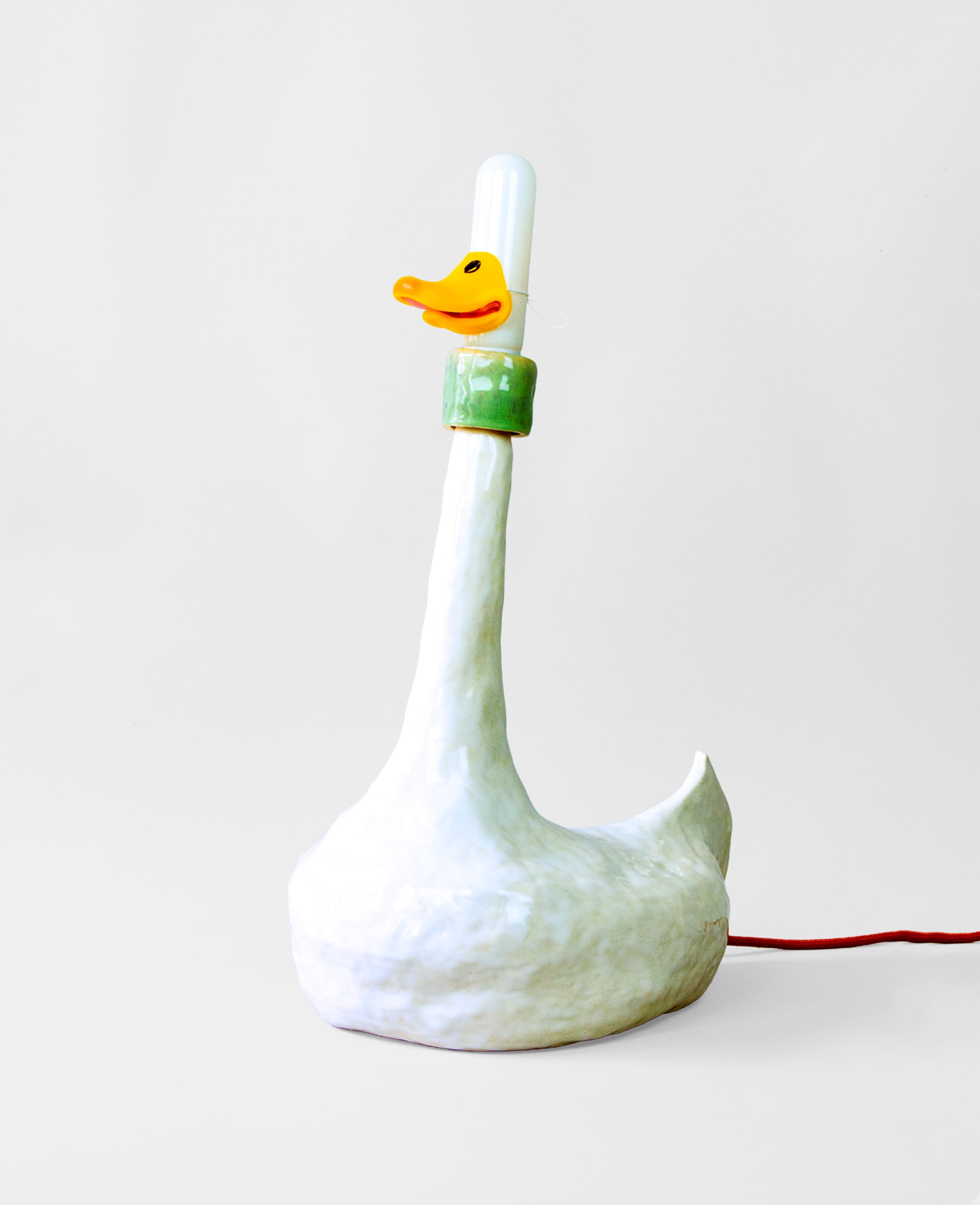 The Great Northern Illuminated Mallard – White