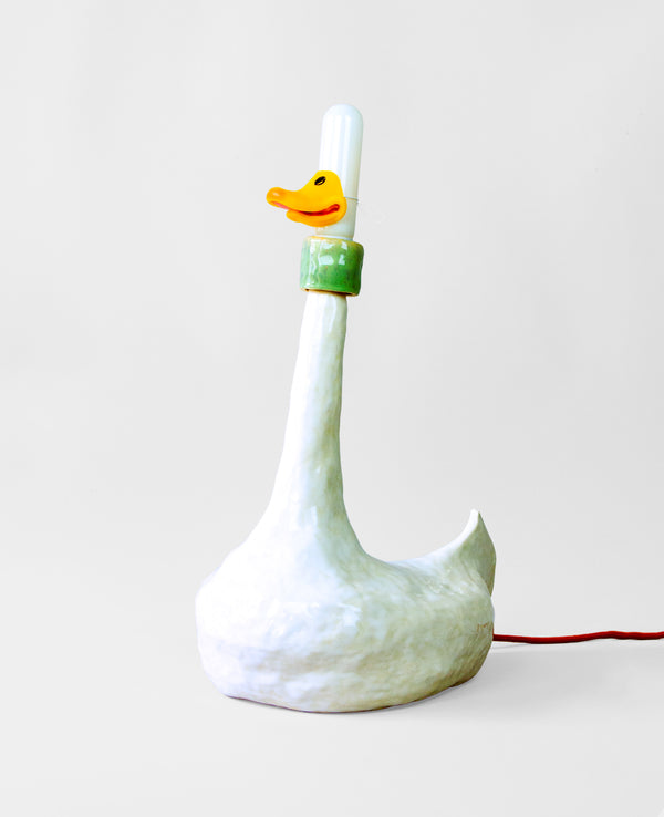 The Great Northern Illuminated Mallard – White